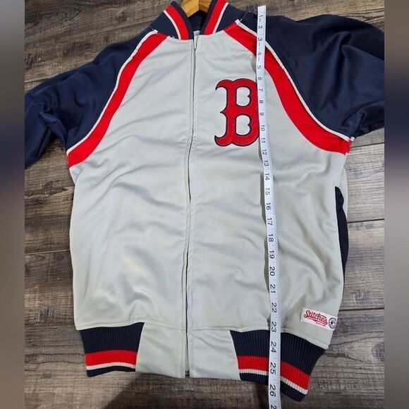 Boston Red Sox warm up track jacket mens size small - Picture 7 of 10